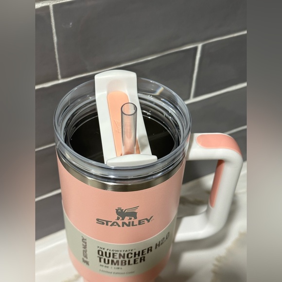 🍑TARGET x STANLEY -PEACH 40oz Stainless Steel H2.0 FlowState Quencher Tumbler🍑 - Picture 10 of 15